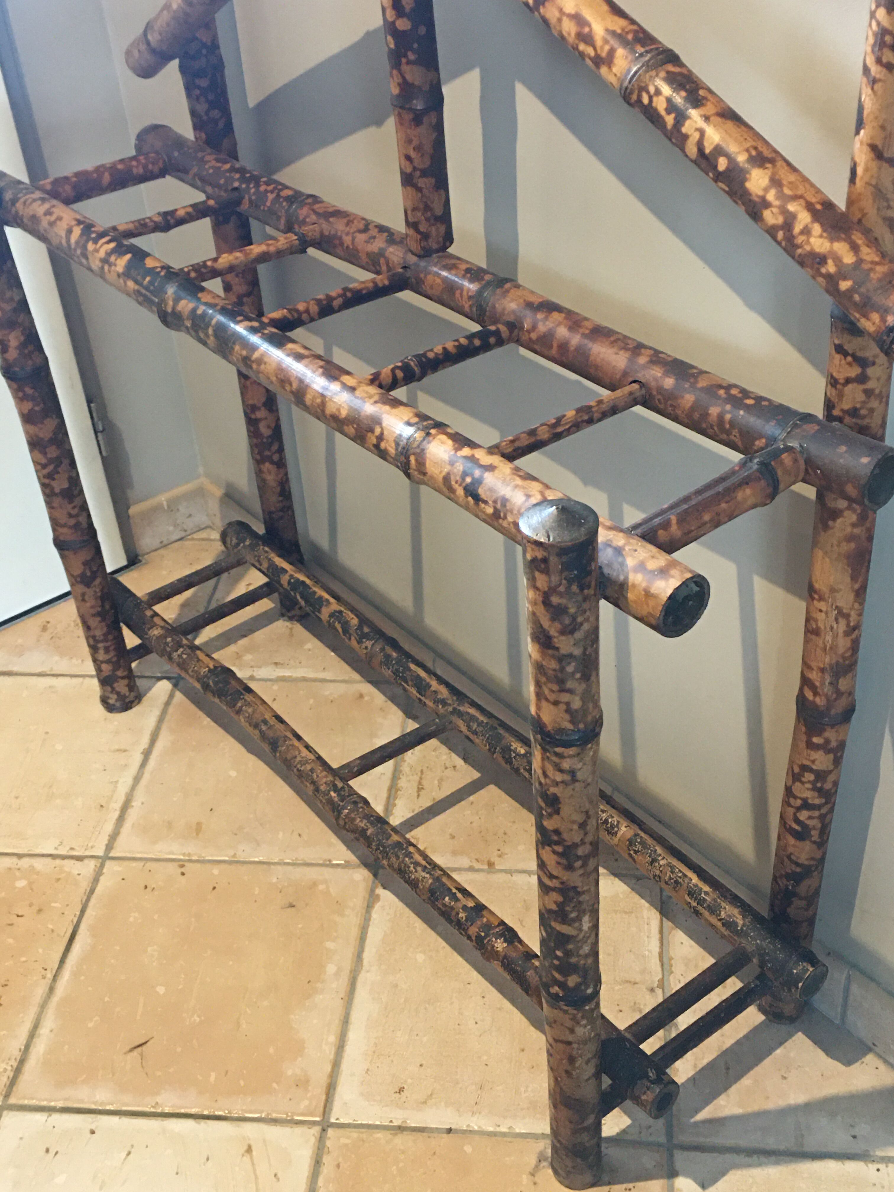 Napoleon III bamboo coat rack