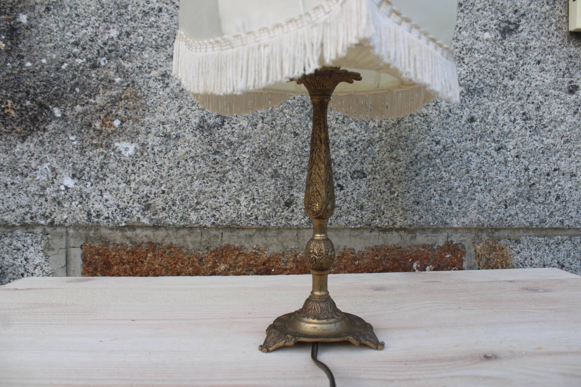 Antique table lamp