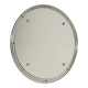 Chrome-plated metal wall mirror, second half of the 20th century