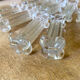 Antique glass knife rests