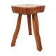Brutalist tripod stool