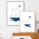 Set of 2 illustrations: n°08 and n°10 of the collection "L'éveil"