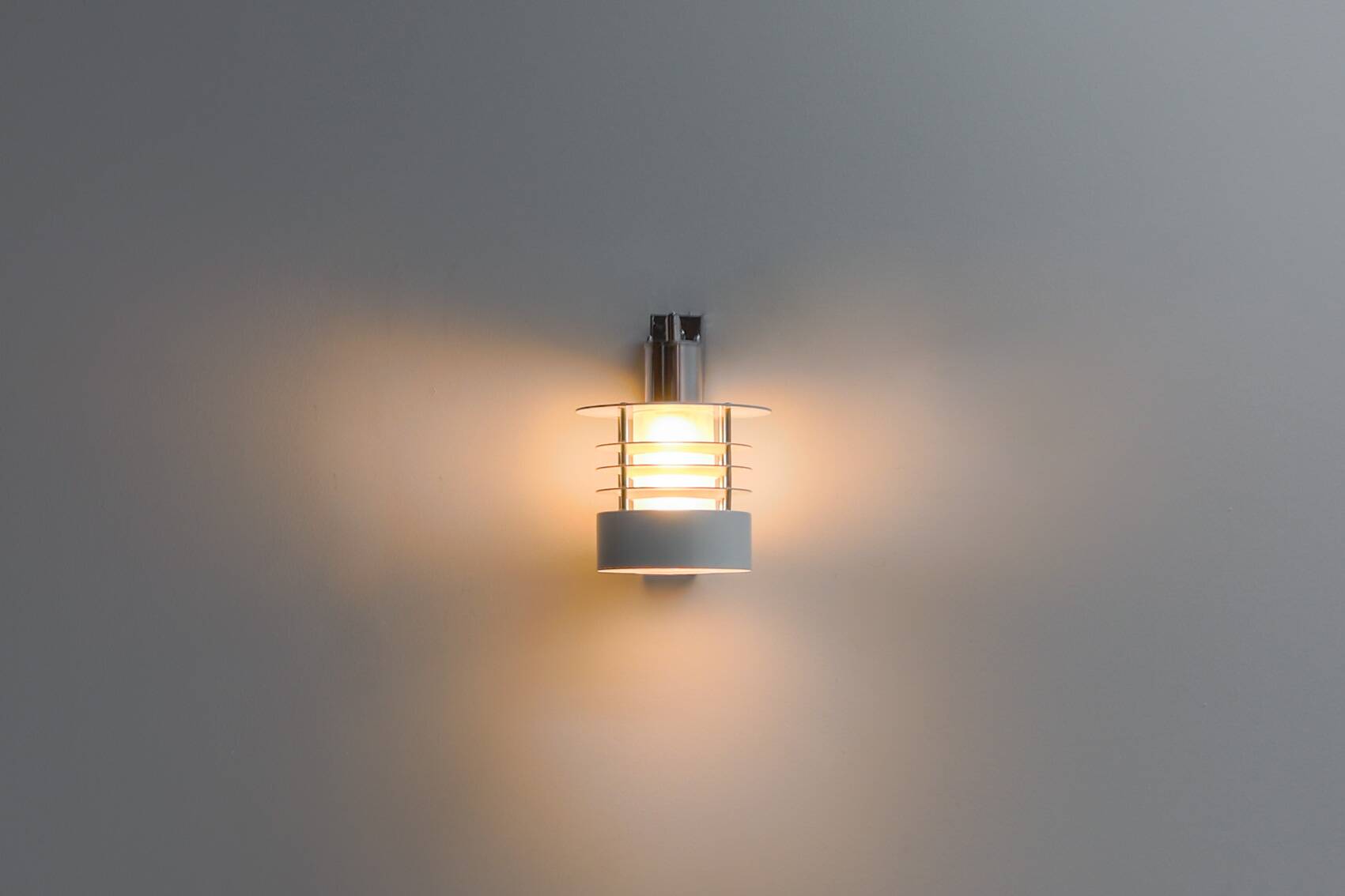 Vintage sculptural sconces from Borens, Sweden