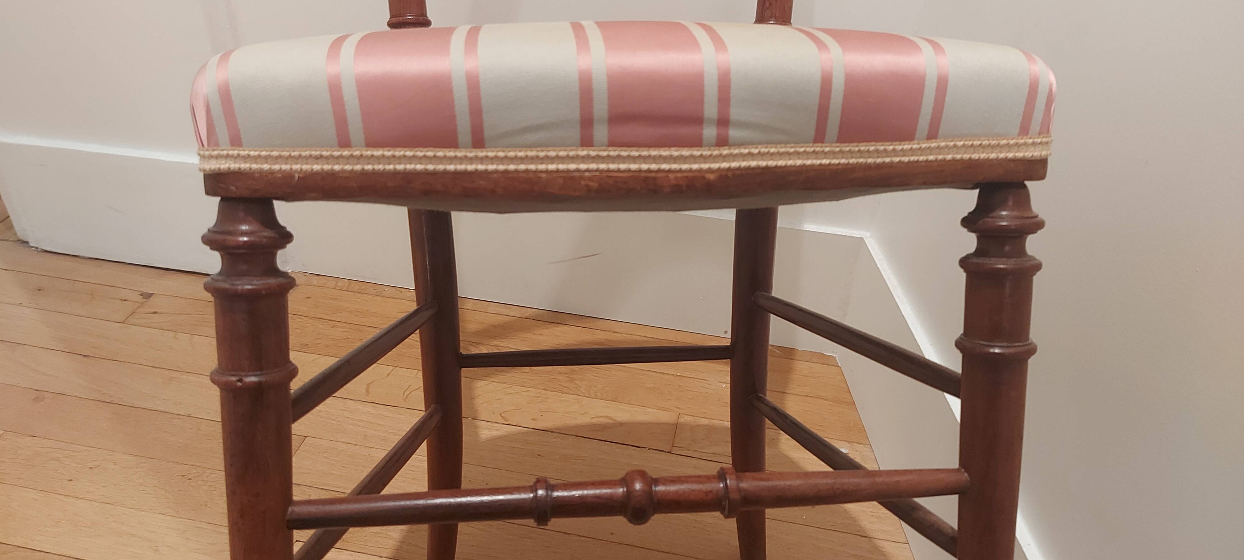 19th century wooden chairs