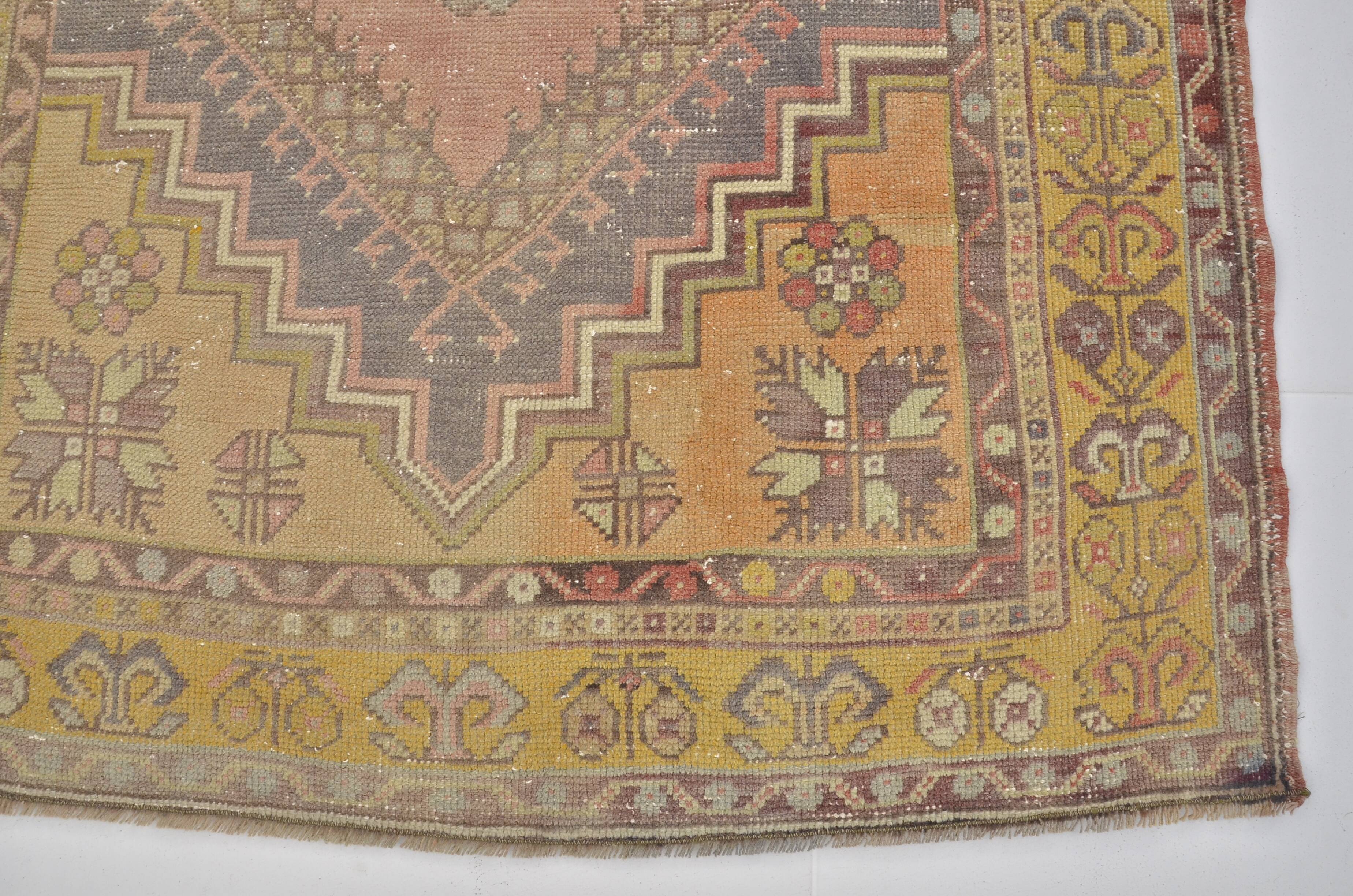 Antique Floral Oushak Carpet sku 2487