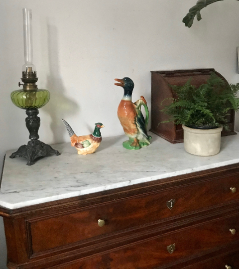 Ceramic duck pitcher