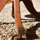 Victorian Tilting Breakfast Table in Raw Wood Mahogany
