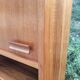 Pair of vintage column bookshelves from the 60s-70s Scandinavian style.