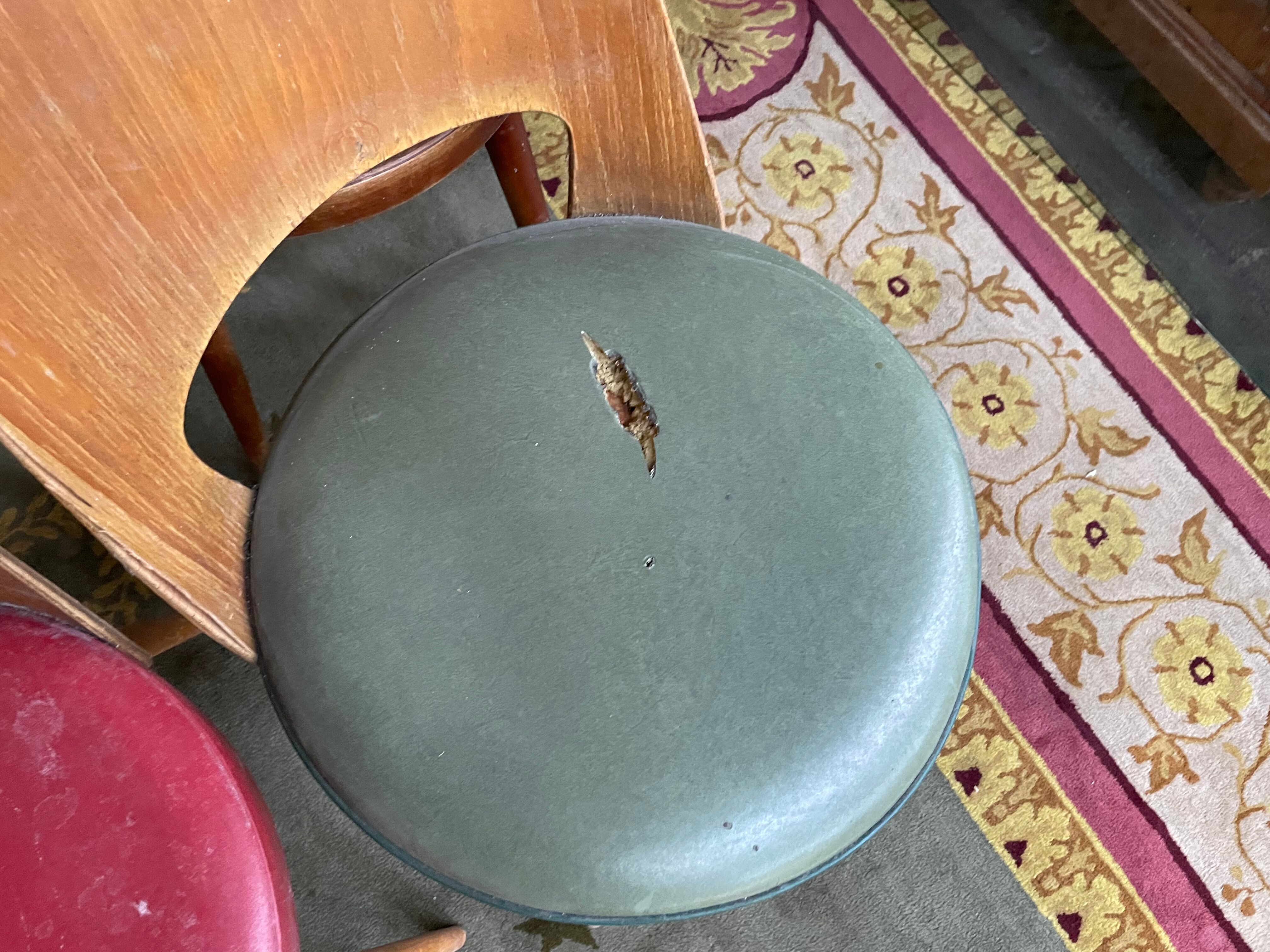 Suite of 12 chairs bistro Bauman "Mondor"