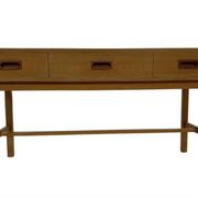 Vintage compact Sideboard Lowboard TV Furniture in Oak 70s Design