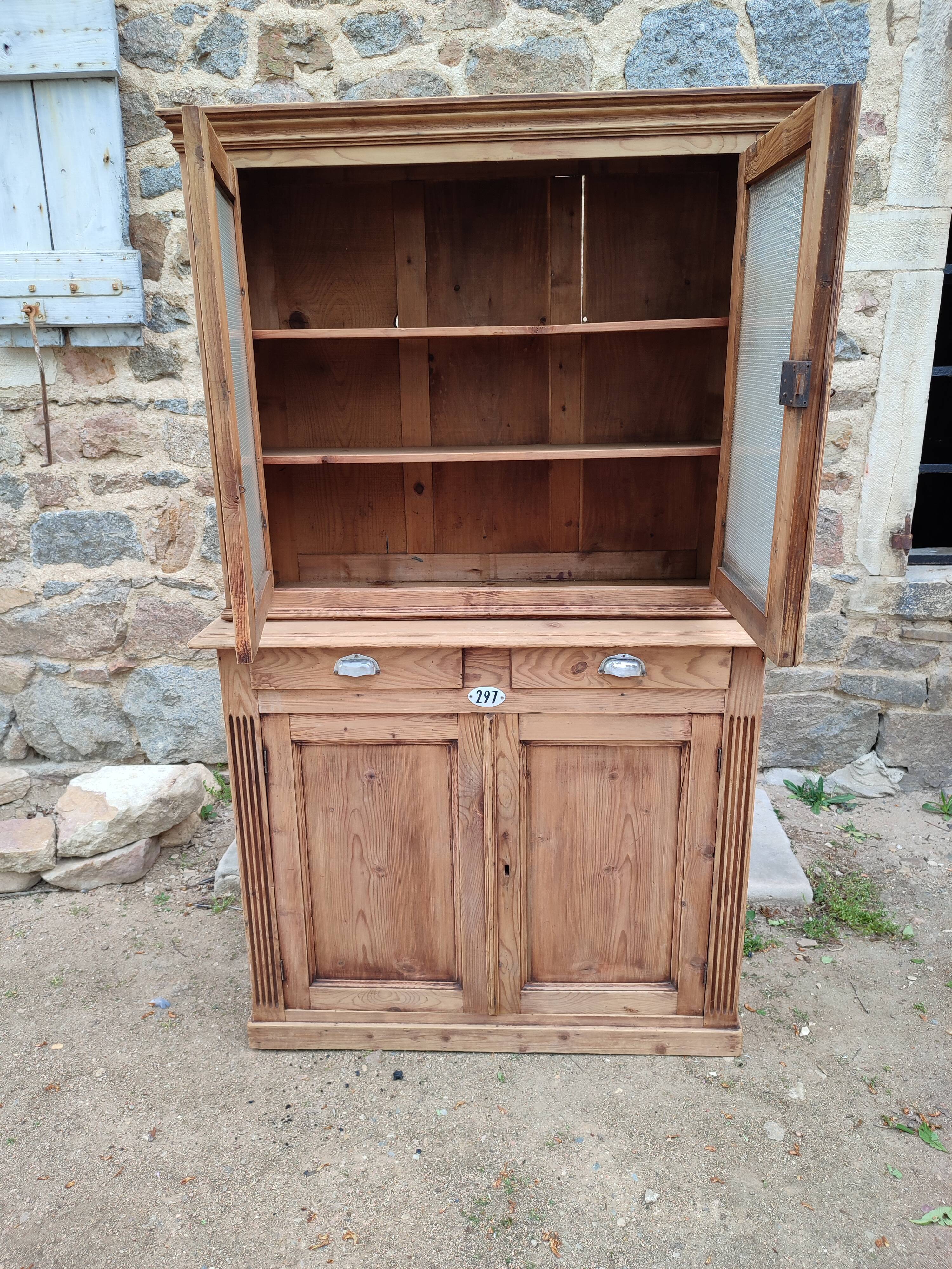 Vaisselier deux corps esprit meuble de métier