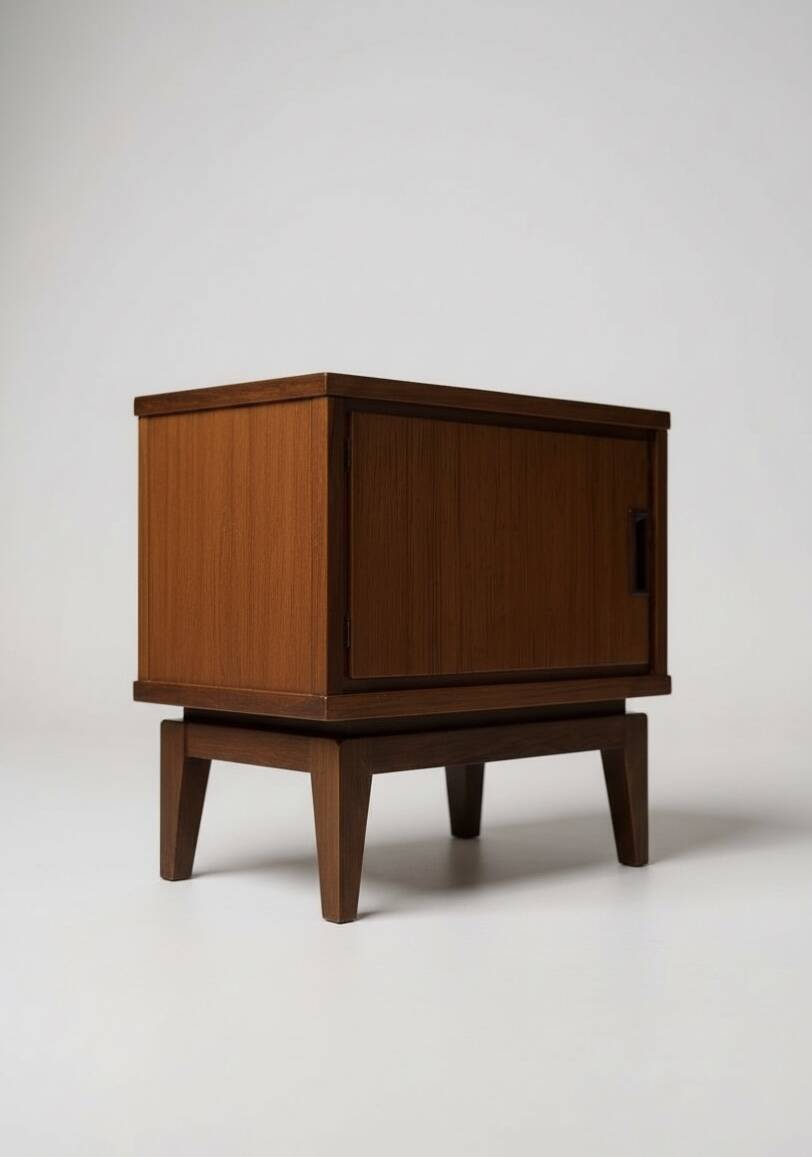 Pair of vintage Scandinavian bedside tables from the 60s/70s