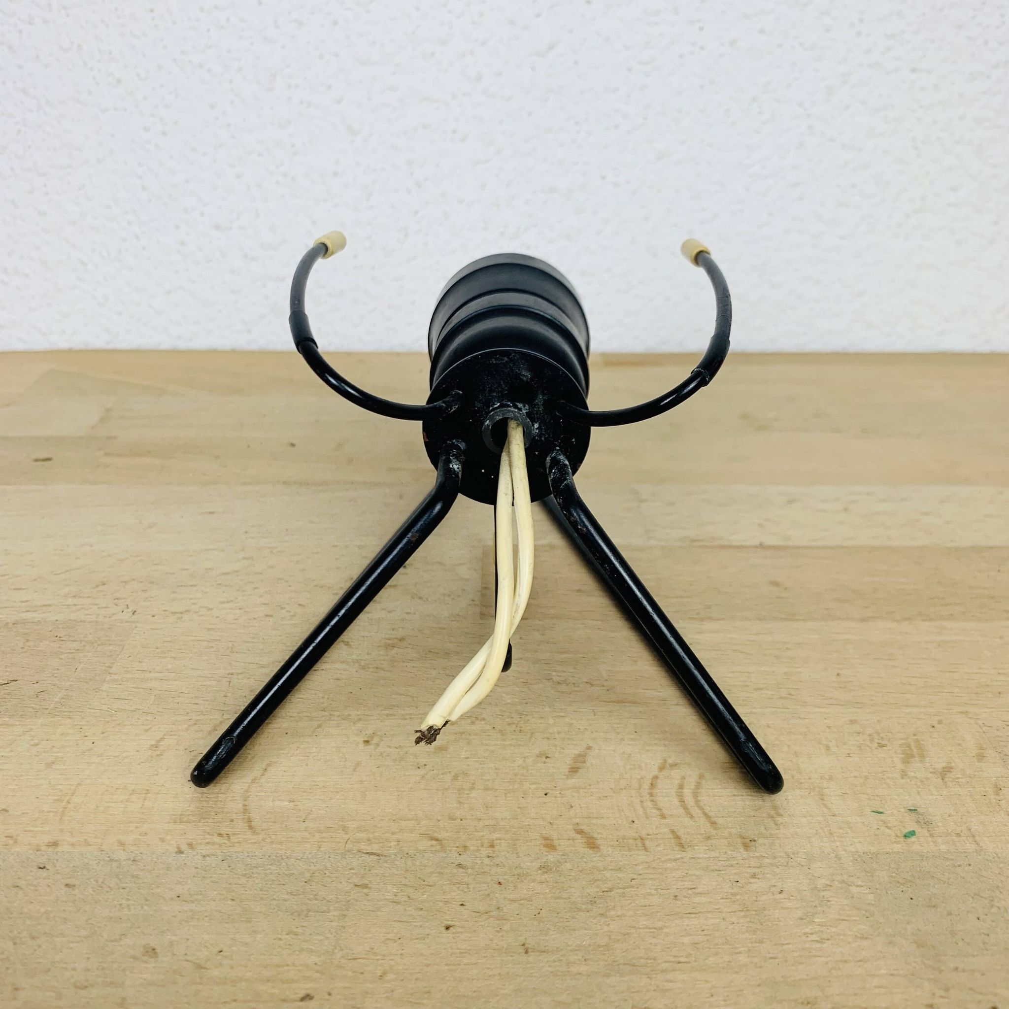 Louis Kalff wall lamp from the 50s, opaline