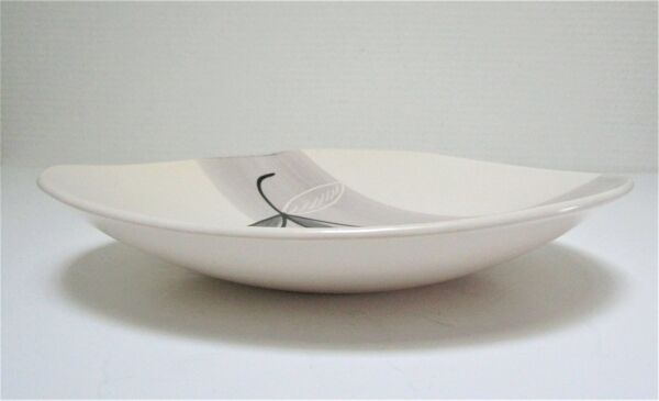 Dix assiettes design Pornic  années 60 modèle ''Lotus