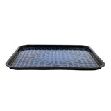 Victor Vasarely, Space age Op art metal tray, Limited edition Metalgraf Ita
