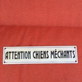 Enamelled sheet metal sign