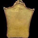 old gilded wooden mirror
