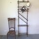 Bamboo coat rack cloakroom