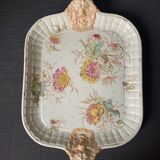 Plat K&G Luneville modèle pavot