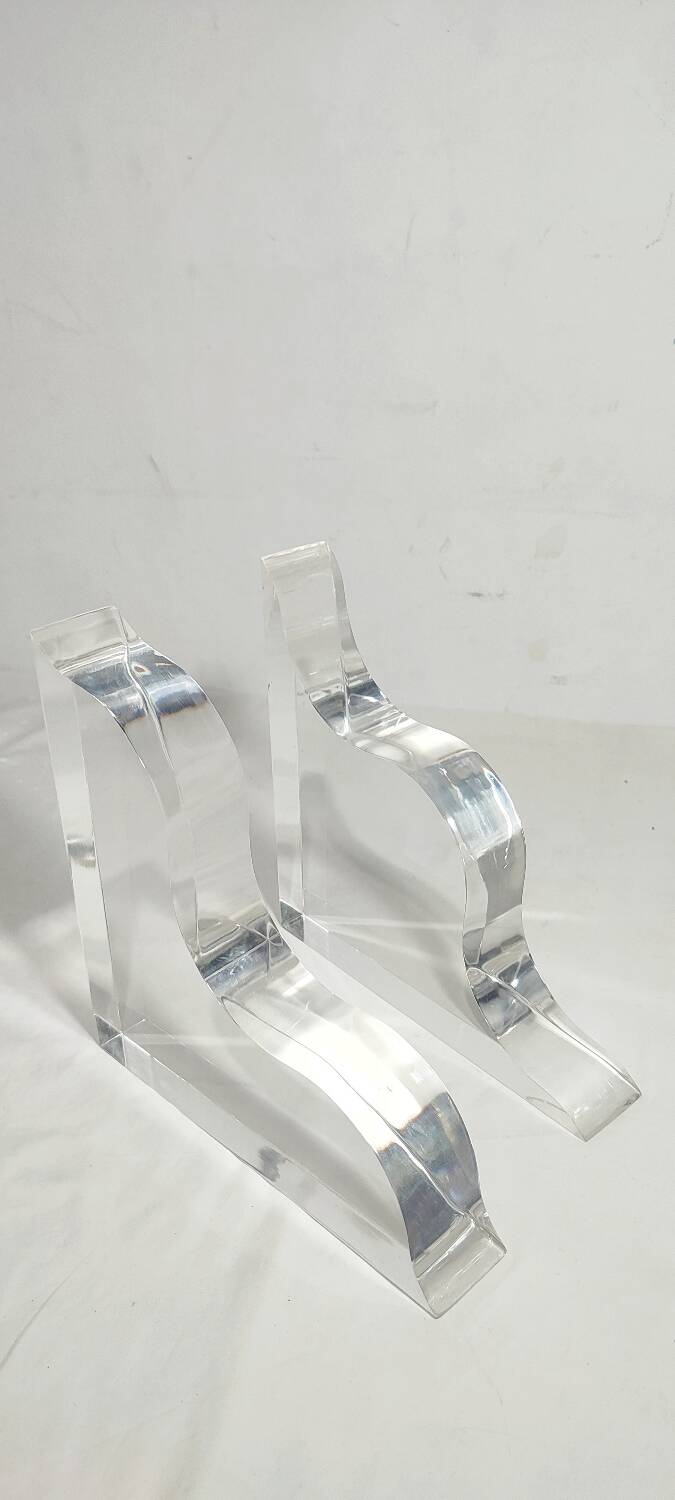 Serre-livres en méthacrylate. Espagne, années 1990.