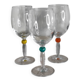 Verres perles facettes