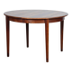 Round rosewood dining table by Johannes Andersen, 1960