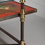 Coffee table with japanese decoration