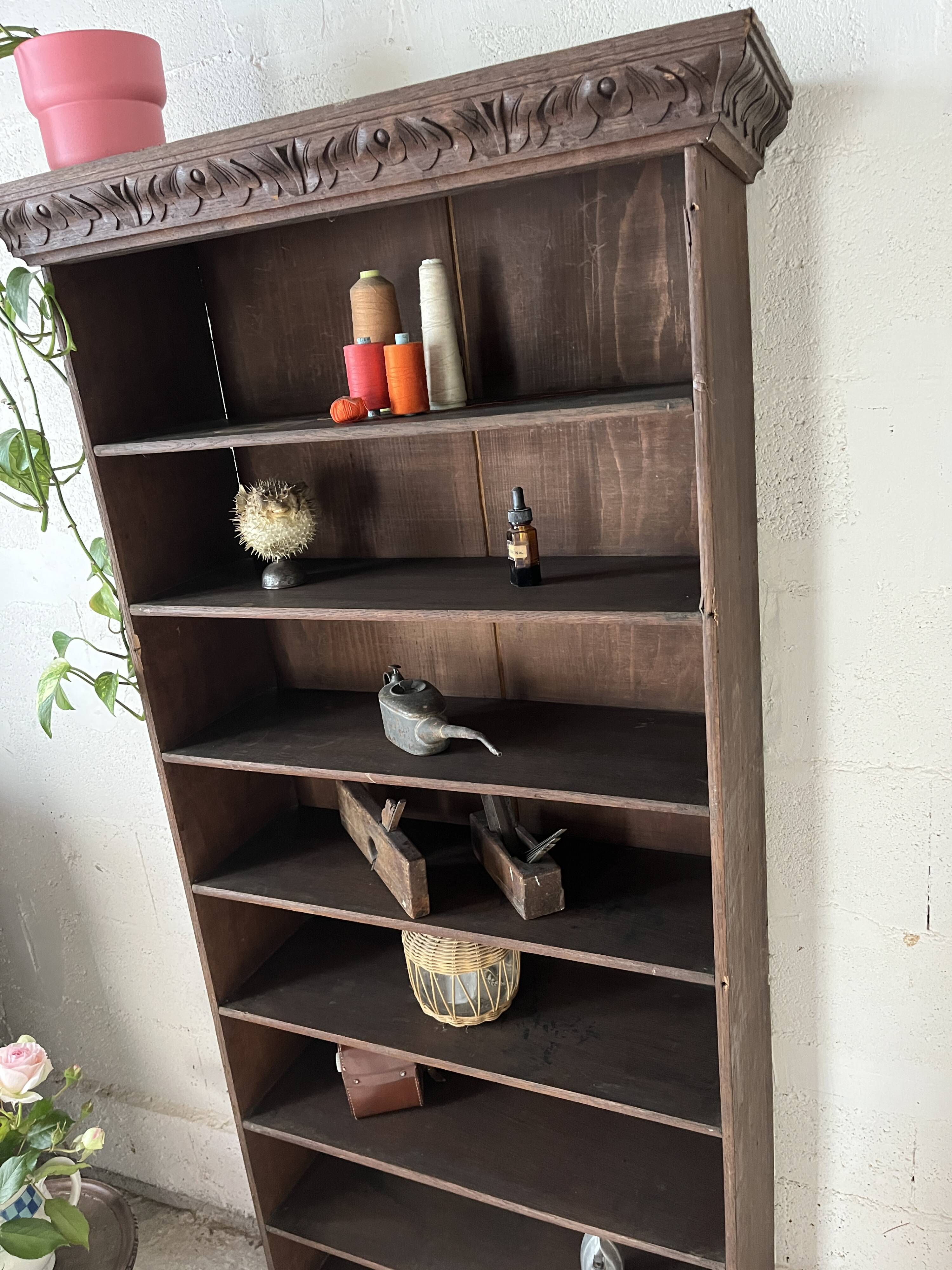 Oak bookcase