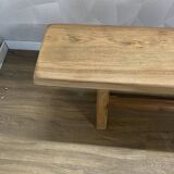 2m20 solid walnut benches, stripped and varnished