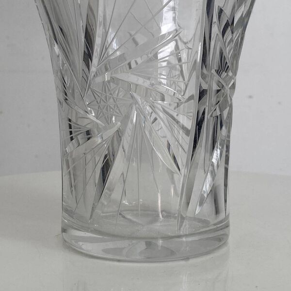 Carafe en cristal vintage