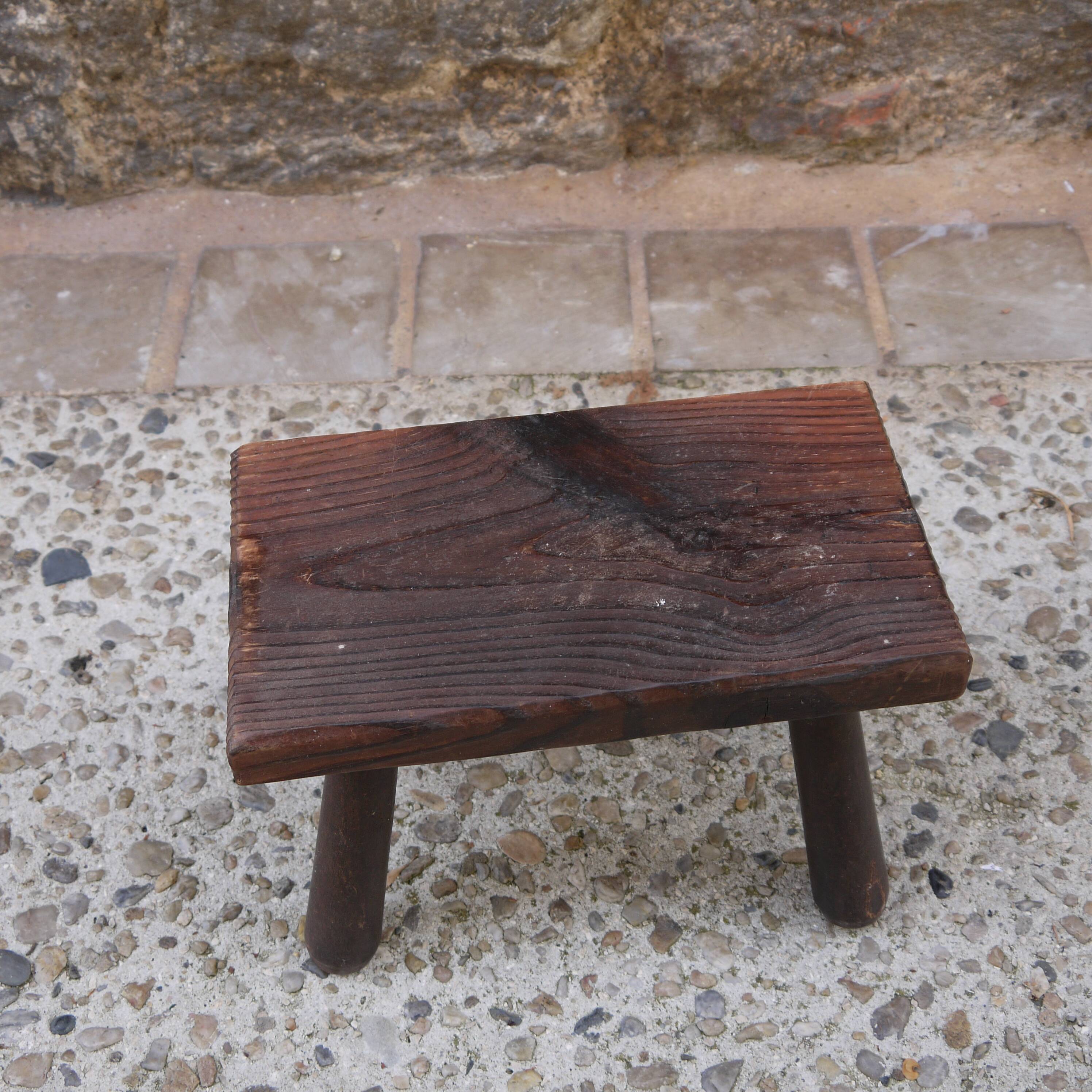 Wooden stool