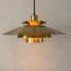 Vintage Frandsen 3012 in brass - Danish design lamp