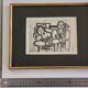 Fernand Léger, Framed typographic reproduction, gilt frame, 28 x 23 cm