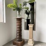 Wooden pedestal column 1900