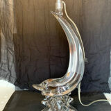 Cast crystal lamp