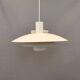 FormLight hanging lamp with multiple layers of shades, a Danish quality product from the 80s.