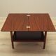 Table basse pliante, design danois, années 1960, designer : Ole Wanscher