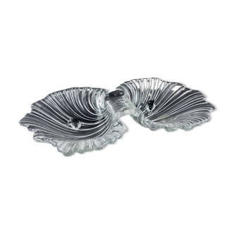 Mikasa crystal shell-shaped bowl 1970