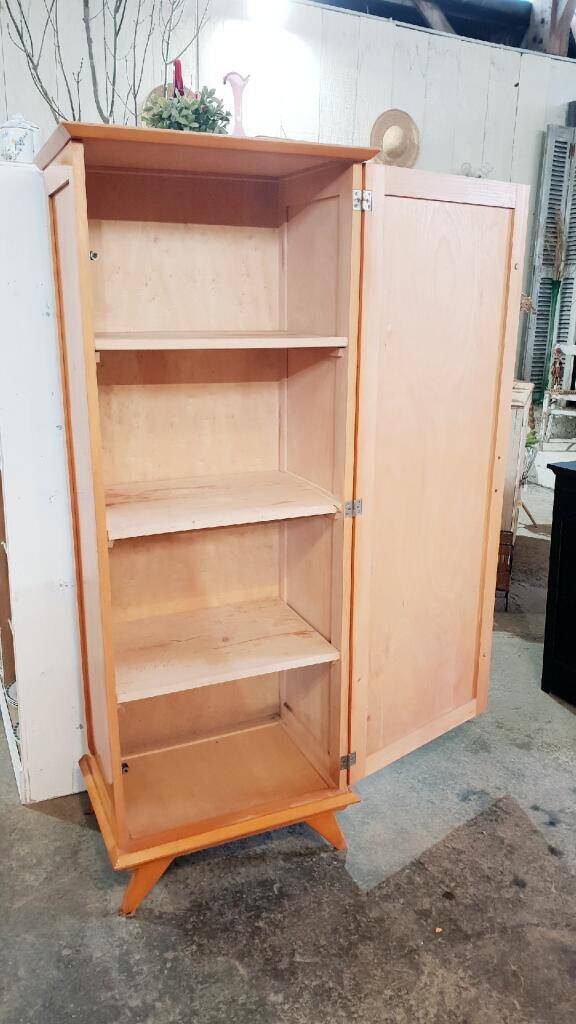 Vintage boarding school cabinet