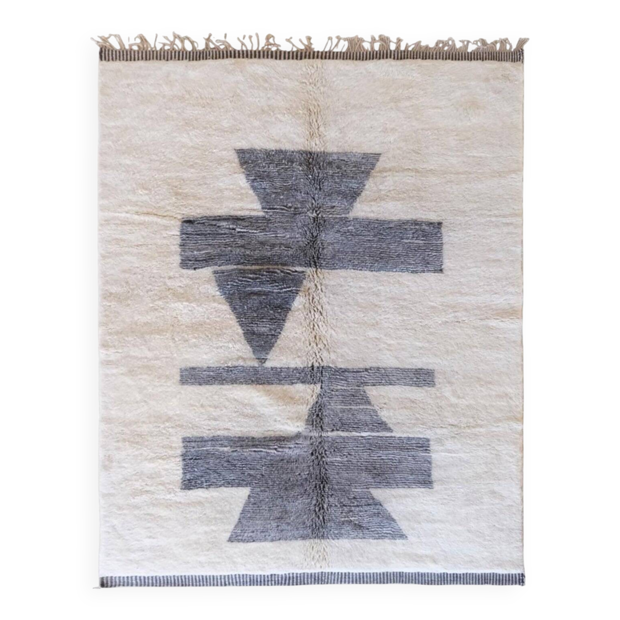 Traditional handmade Beni Ouarin rug size 150 x 250 cm