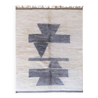 Tapis beni ouarin fait main traditionnelle taille 150 x 250 cm