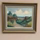 Oil on Panel 'Sea View' by S. Palm, Signed, Vintage & Framed 40 × 34 cm