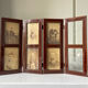 1800’s wooden foldable picture frame