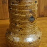 Small pitcher vase in pyrite stoneware