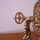 Miroir psychée pivotant bronze dore 29x34cm
