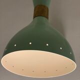 Sage green wall lamp