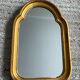 Ancien petit miroir en bois doré années 70