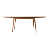 Elegant mid-century dining table with extension function, 1960s