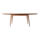 Elegant mid-century dining table with extension function, 1960s