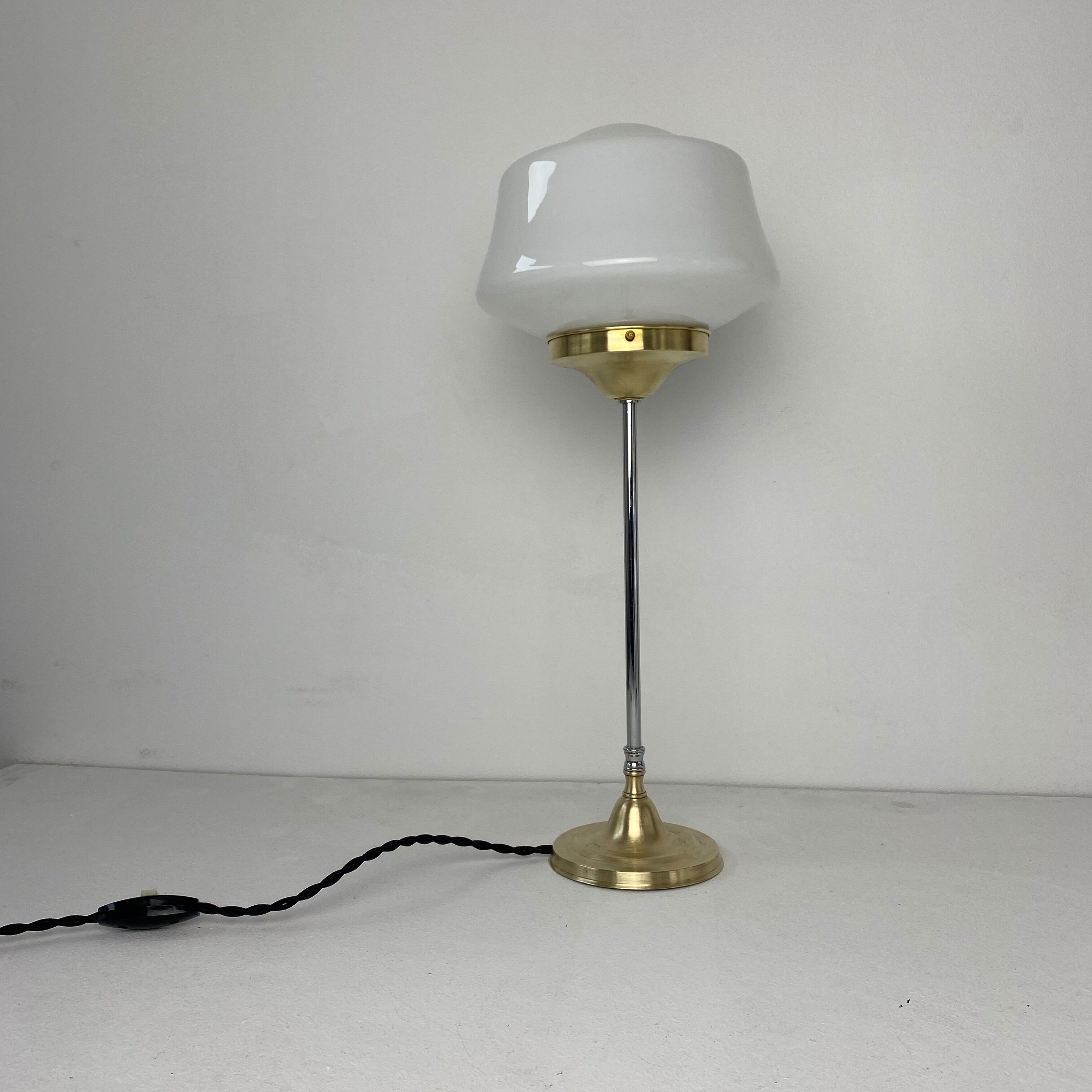Old vintage table lamp
